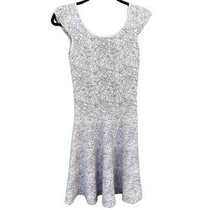 Vintage Maje Roses Skater Dress